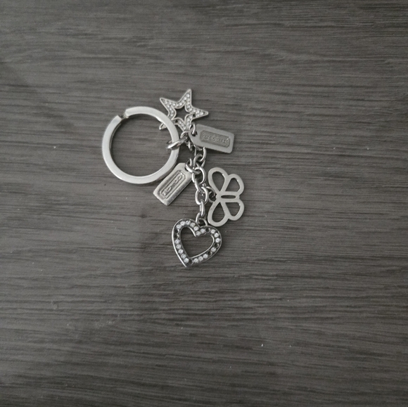 Coach Rhinestone Keychain - Picture 1 of 4